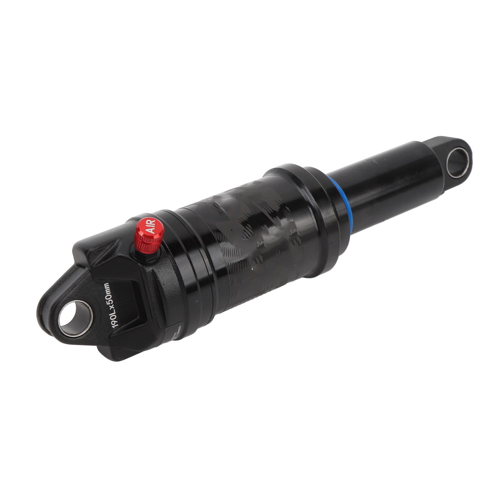 Air Shock Absorber Premium Aluminum Alloy Rear Shock Absorber Adjustable Damping Performance for Mountain Biking 7.48in Length 1.97in Travel 24mm Bushing