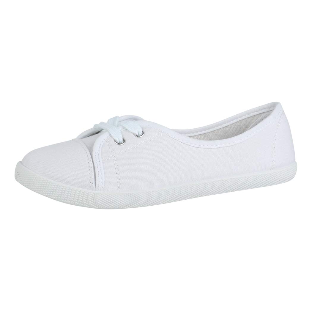 Elara Ballerines Femme Lacets de Baskets Chunkyrayan