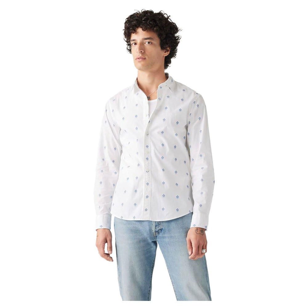 Levi´s ® Battery Long Sleeve Shirt M White