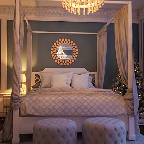 Kenroy Home Gilbert Wall Mirrors, Medium, Gold Finish #TOP4