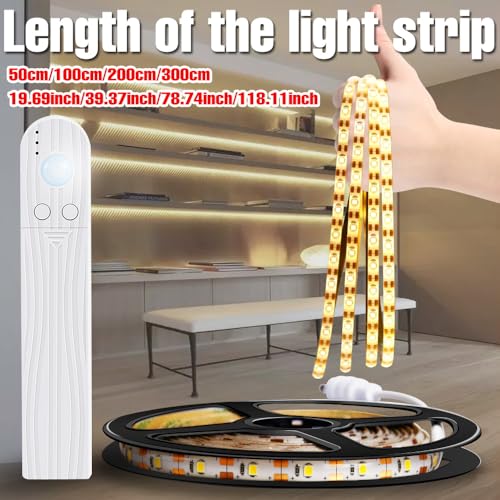 Tira LED con sensor PIR inalámbrico 78.74in 6000K miniatura 2