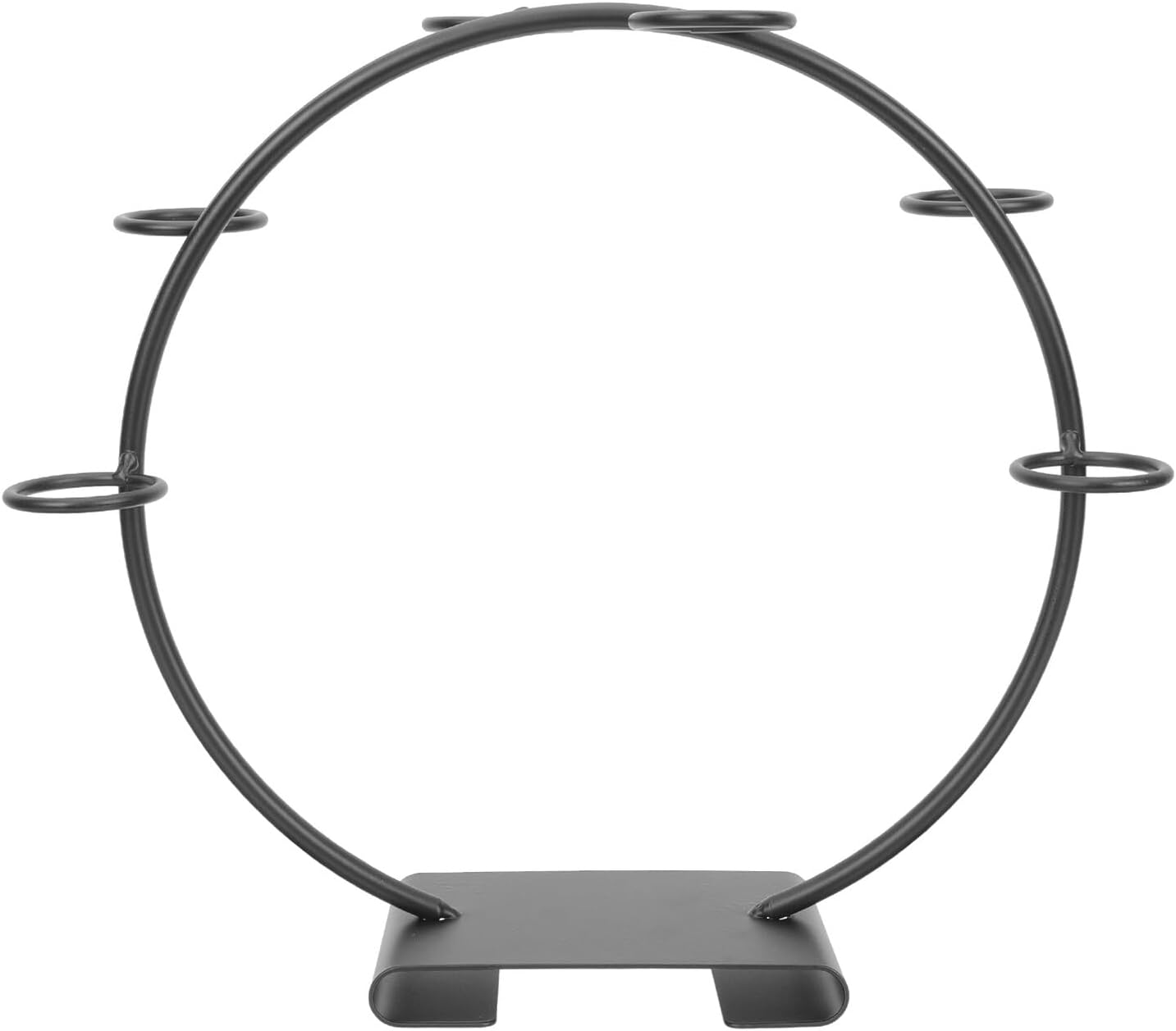 Metal Ice Cream Cone Stand and Hand Roll Sushi Display Rack, Black Iron Baking Cooling Rack for Wedding Dessert Table and Food Service