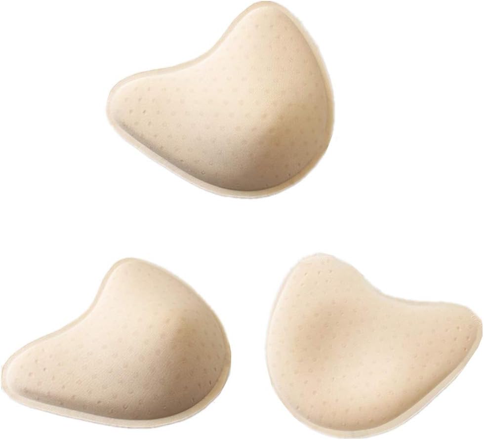 1 Pair Cotton Breast Forms Light Ventilation Sponge Boobs for Women Mastectomy Breast Cancer Support - Image 3