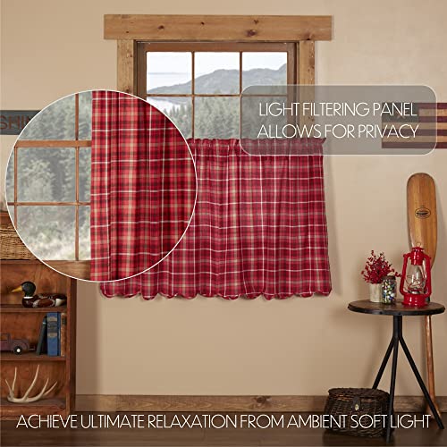 VHC-Brands-Braxton-Scalloped-Tier-Set-of-2-36×36-Plaid-Red VHC Brands Braxton Scalloped Tier Set of 2 36×36 Plaid Red