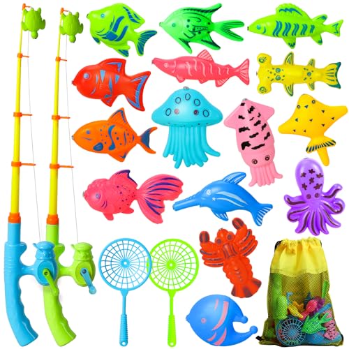 TOY Life Fishing Game for Kids 35 with 2 Toddler Fishing