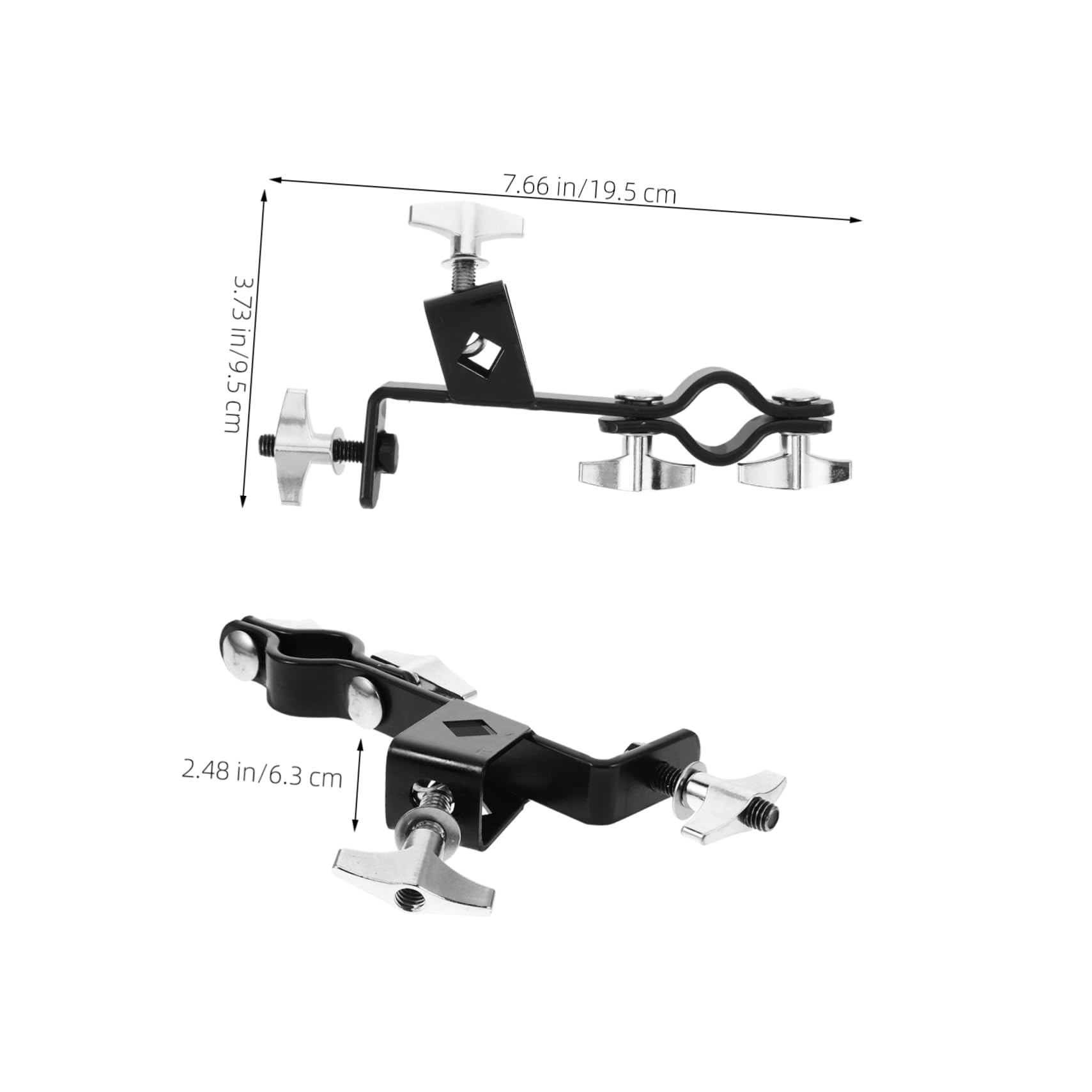 GALPADA Cymbal Extension Bracket for Drum Kit Heavy Duty Cowbell Holder with Enhanced Stability and Easy Installation Durable Design Practical Accessory for Percussion Instruments