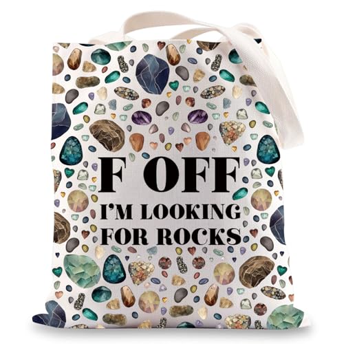Bolso Tote Rock Collector para amantes de rocas miniatura 1