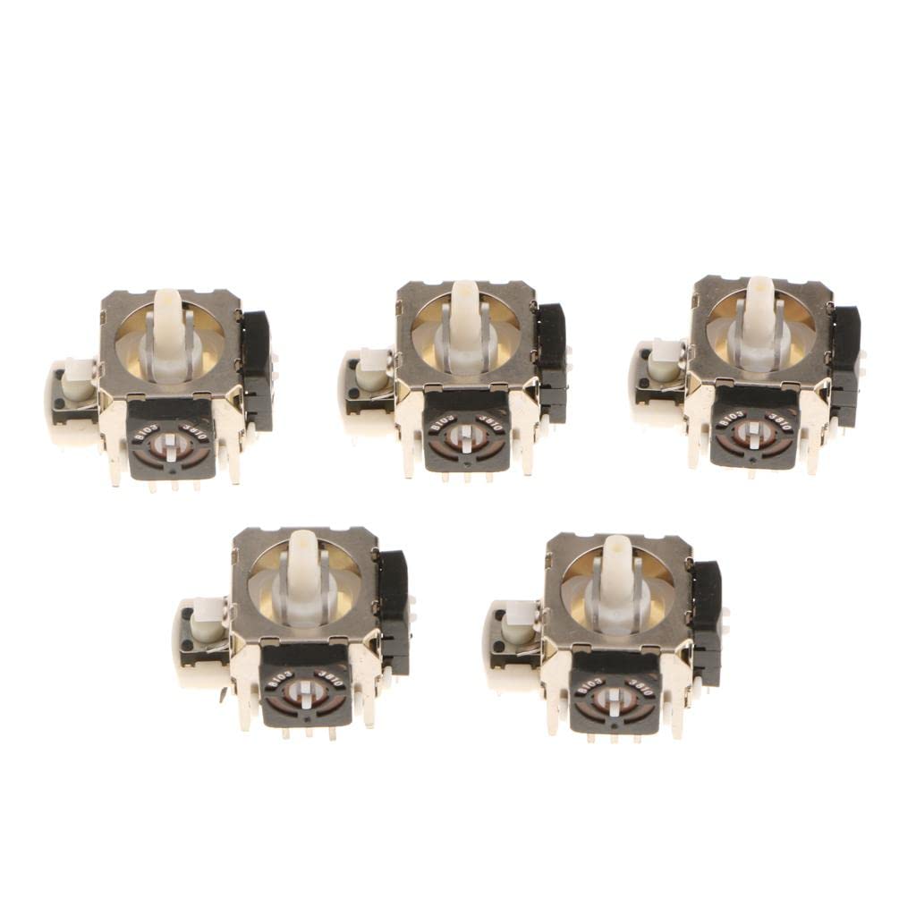 MERISHOPP® 5 Pieces Analog 3D Button Joystick Stick Rocker Sensor Replacement for X. box 360 - F Type (B0D2X8DRW8) Amazon Price History, Amazon Price Tracker
