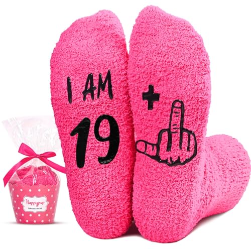 HAPPYPOP 20th Birthday Gift Ideas for Women - 20 Year Old Women Female Birthday Socks