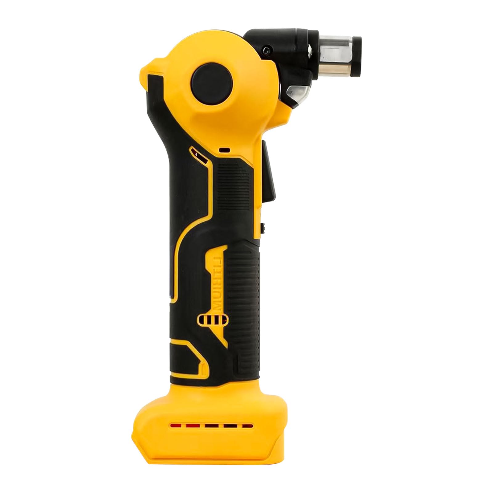 Palm Nailer Compatible with DeWalt 20V Battery, 19000RPM Cordless Power Framing Nailer, 0° 45° 90° Adjustable Palm Hammer Drill for Joist Hangers, Tight Spaces (NO Battery)