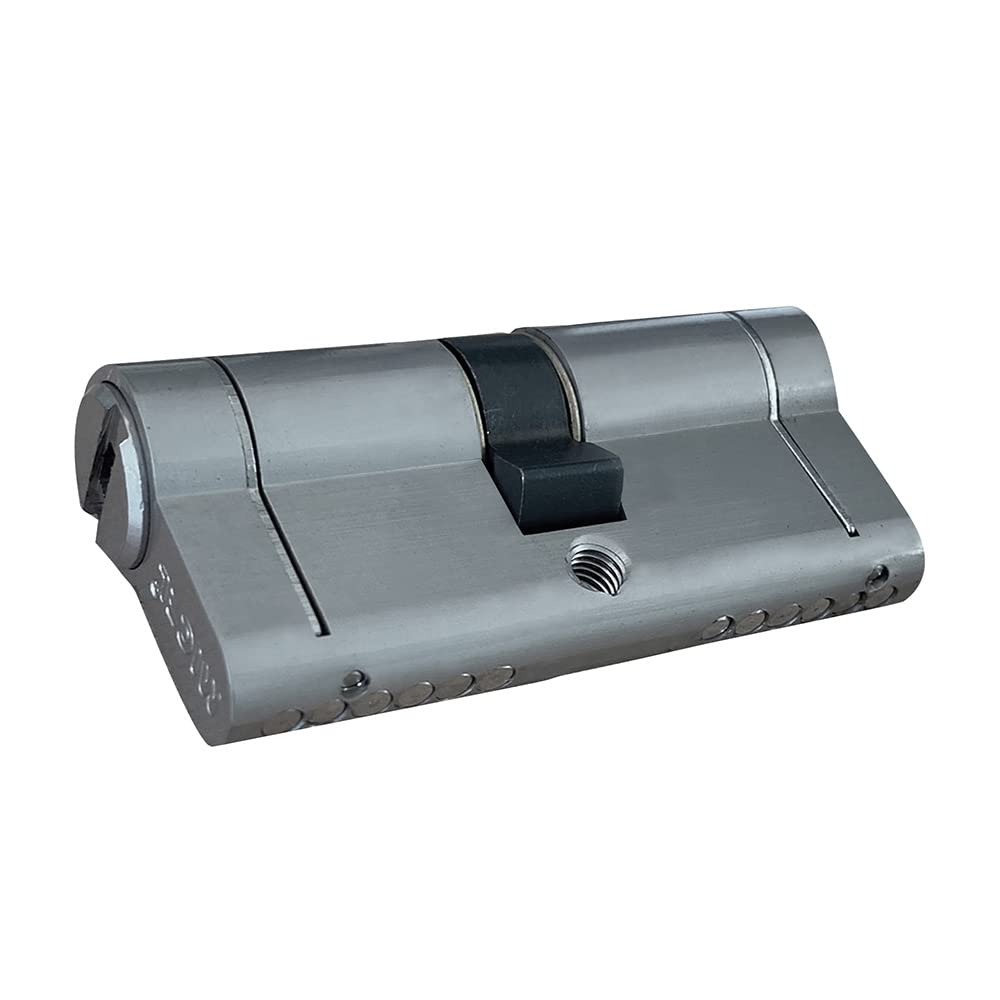 MICEL, 13185, High Security Cylinder, European Profile, Long Cam, 45 x 45, 5 Keys, Anti-Bumping System, Anti-Drill