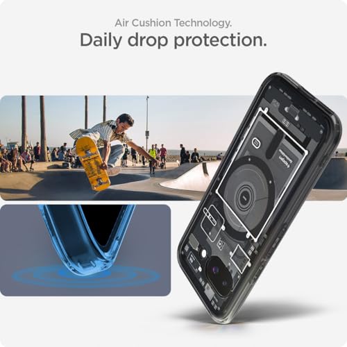 Image of Spigen Ultra Hybrid MagFit for Pixel 9a Case, Zero One | Anti-Yellowing Resin, Air Cushion Tech, Military-Grade Drop Protection, Raised Camera Protection, Compatible with MagSafe