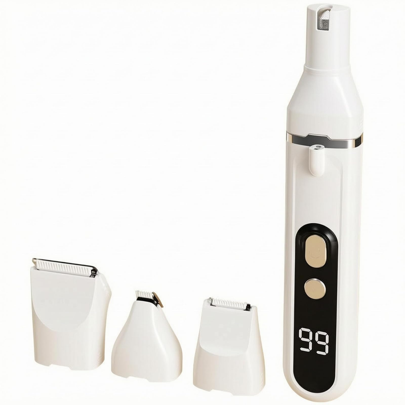 4-in-1 Pet Grooming Clipper Rechargeable USB Electric Pet Trimmer Two-Speed Speed Paw Hair Trimmer Digital Display, Zy-2509 4-in-1 Pet-image-22