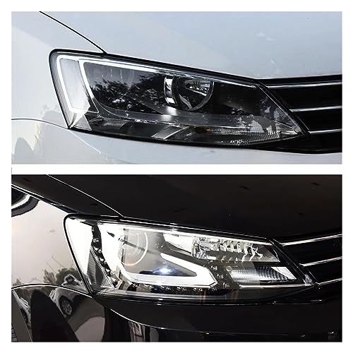 Masque pour Jetta Sagitar 2012-2018 coque de phare en polycarbonate haute clarté