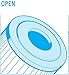 Unicel C-9410 100 Square Foot Media Replacement Pool Filter Cartridge with 155 Pleats, Compatible with Pentair, American, Pac Fab, and Sta-Rite