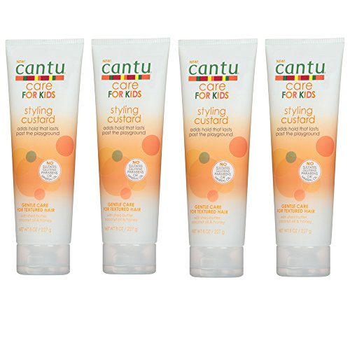 Cantu Care for Kids Styling Custard, 8 Ounce (4 pack)
