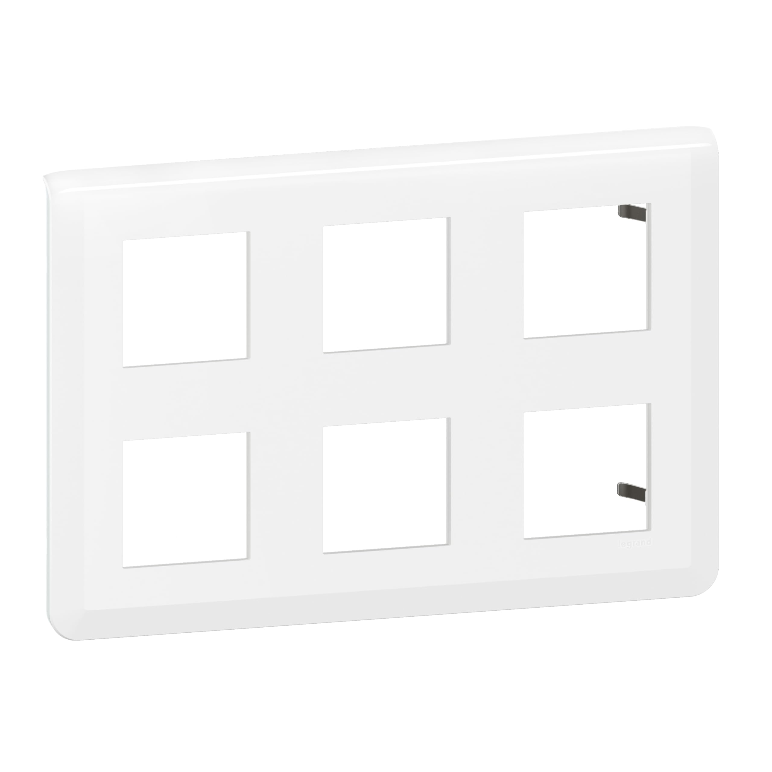 Legrand 078832L Mosaic Plaque de Finition pour 2x3x2 Module, Blanc