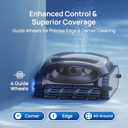 Image of Beatbot AquaSense 2 Cordless Robotic Pool Vacuum Cleaner, Smart Surface Parking, Double-Pass Waterline Scrubbing, Cleans Floor, Walls and Waterline