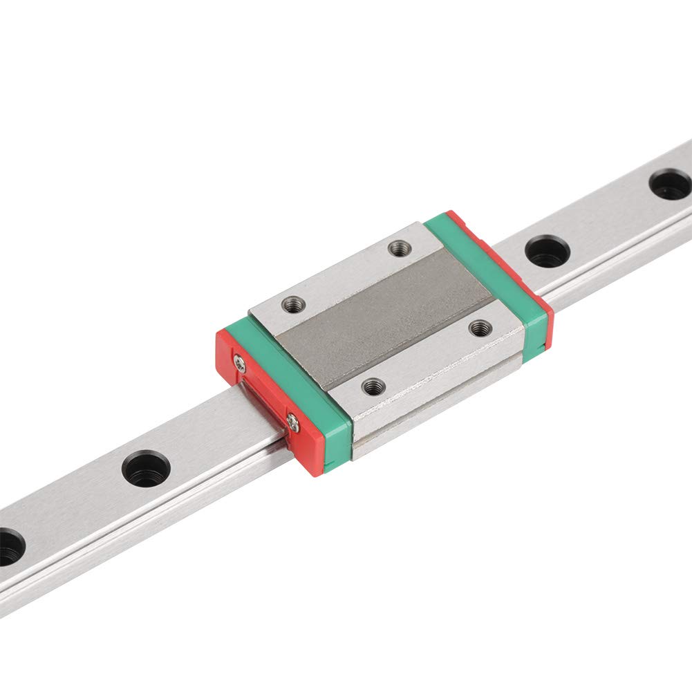 Router di trasporto lineare MGN12H 600mm con carrello scorrevole per guide di scorrimento con blocco scorrevole, blocco guida lineare per apparecchiature automatiche, strumenti di misurazione di preci