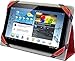 E-Vitta Stand 2P - Funda para Tablet de 7", Color Rojo