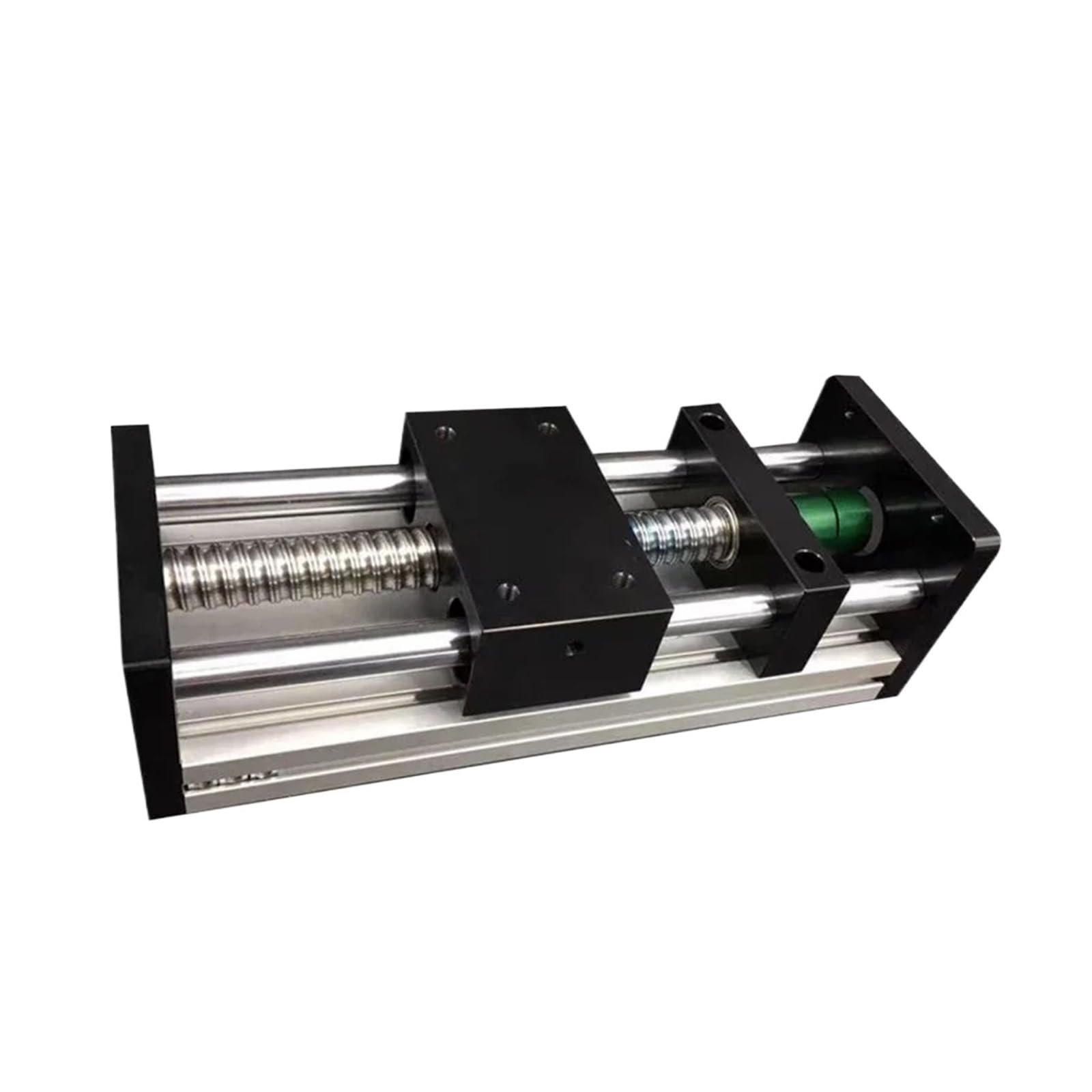 Acoplamiento de guía lineal para mesa deslizante SFU1204 100-500 mm, doble eje óptico, impresora 3D CNC, XY (varilla de tornillo-1204-400 mm)