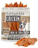 Mighty Paw Naturals Chicken Jerky Dog Treats | Chicken Jerky for Small, Medium and Large Breeds. All Natural Dog Treats. Natural Chews Treat for Large Pets, and Puppies. 14 oz
