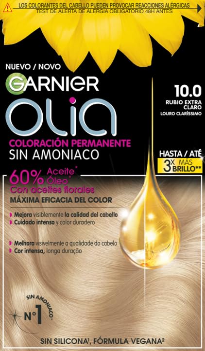 GARNIER OLIA 10.0 RUBIO CLARÍSIMO