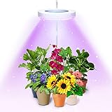 eWonLife Grow Lights for Indoor Plants Full Spectrum, Led Grow Lights Lamp, Height Adjustable Grow...