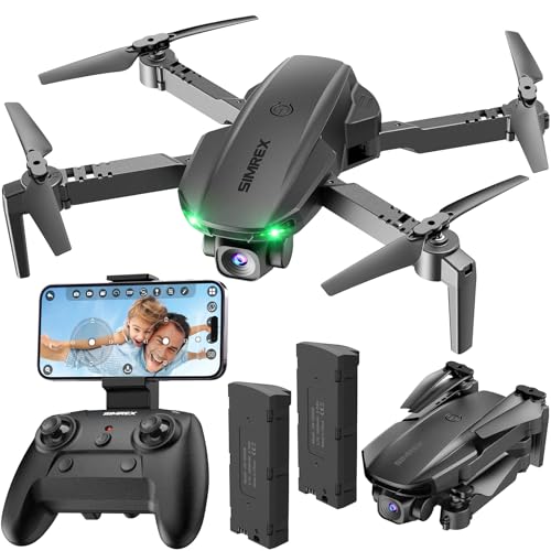 SIMREX Drone With Camera 1080P for Kids And Adults, RC...