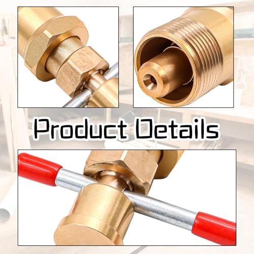 Olive Puller Tool 15mm & 22mm – Solid Brass Tube Fitting Remover for Plumbing | Easy Removal for Compression Fittings | Durable, Non-Slip, Olive Extractor for DIY & Professionals 3 Olive Puller Tool 15mm & 22mm – Solid Brass Tube Fitting Remover for Plumbing | Easy Removal for Compression Fittings | Durable, Non-Slip, Olive Extractor for DIY & Professionals - Image 3