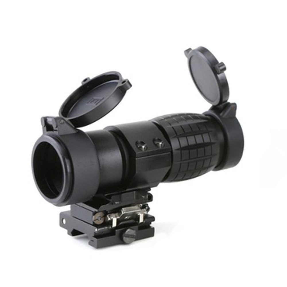 3X Magnifier Scope with QD Mount FTS Flip to Side, Fit Any 20mm Weaver Mount