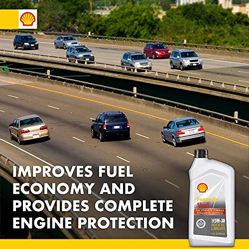 Formula Shell Full Synthetic 5W-30 Motor Oil (1 Quart, Case Of 6) #TOP4