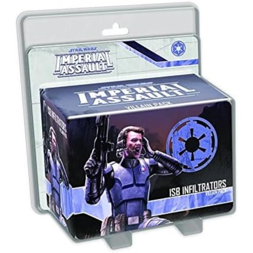 Image of Star Wars Imperial Assault Board Game ISB Infiltrators VILLAIN PACK - Epic Sci-Fi Miniatures Strategy Game for Kids and Adults, Ages 14+, 1-5 Players, 1-2 Hour Playtime, Made by Fantasy Flight Games