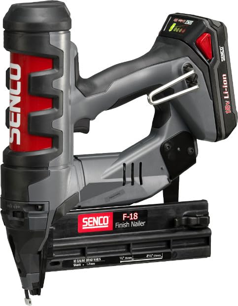 Senco Fusion F-18, cloueur à brads sans fil, 2 batteries 1,5Ah, coffret
