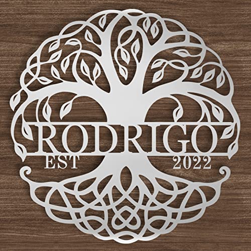 Personalized-Tree-of-Life-Metal-Sign-Custom-Last-Name-Sign-Custom-Metal-Signs-Family-Monogram-Sign Personalized Tree of Life Metal Sign Custom Last Name Sign Custom Metal Signs Family Monogram Sign