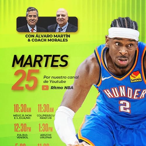 OKC est&aacute; en otra liga, el legado de Chris Paul&hellip; &iexcl;y mucho m&aacute;s! 🏀 LA NBA AL D&Iacute;A #5 | &Aacute;lvaro Mart&iacute;n & Coach Morales