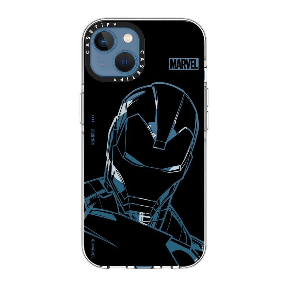 Amazon.com: CASETiFY Clear iPhone 13 Case [Iron Man Co-Lab/Not