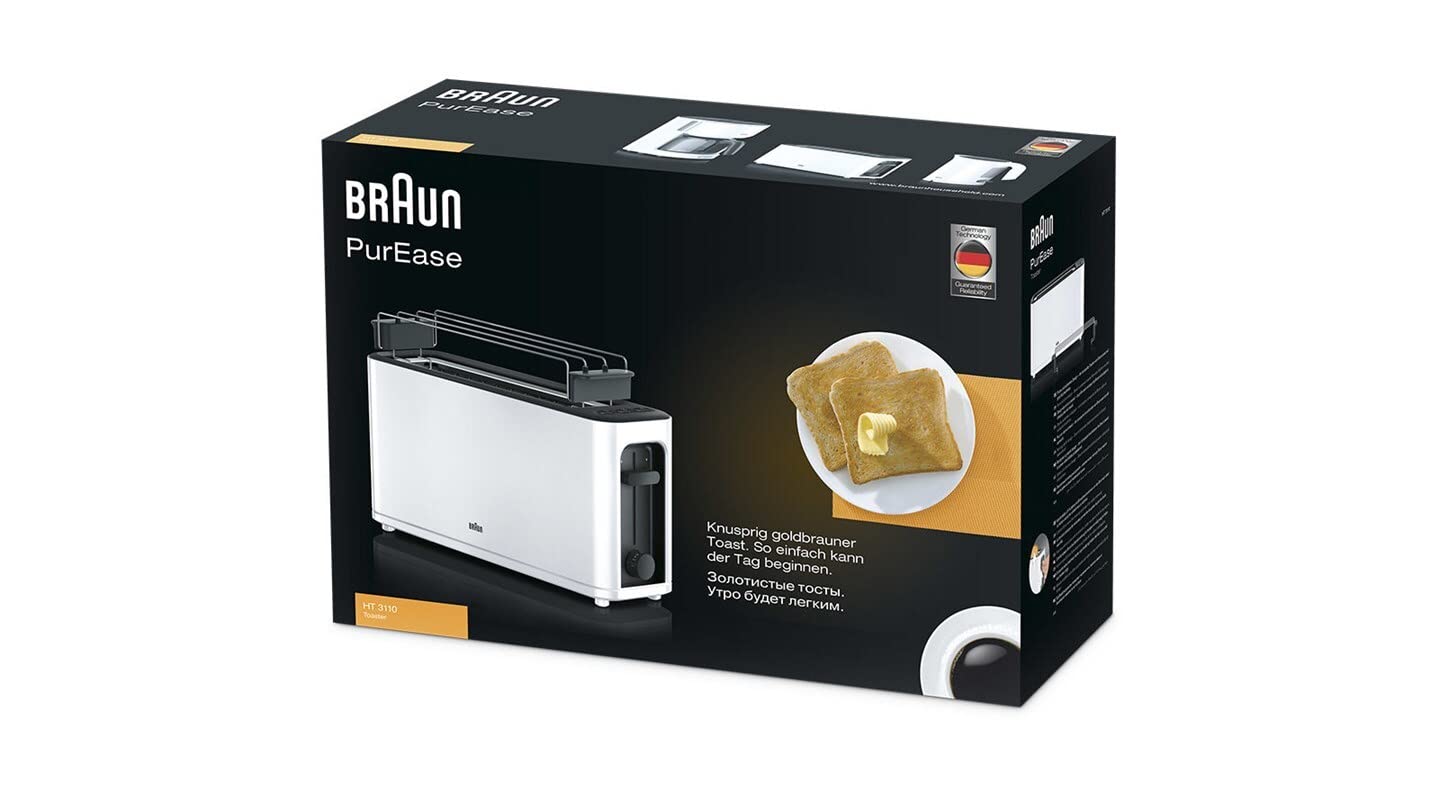 Braun Toaster HT 3110 Purease wh 0X23010011