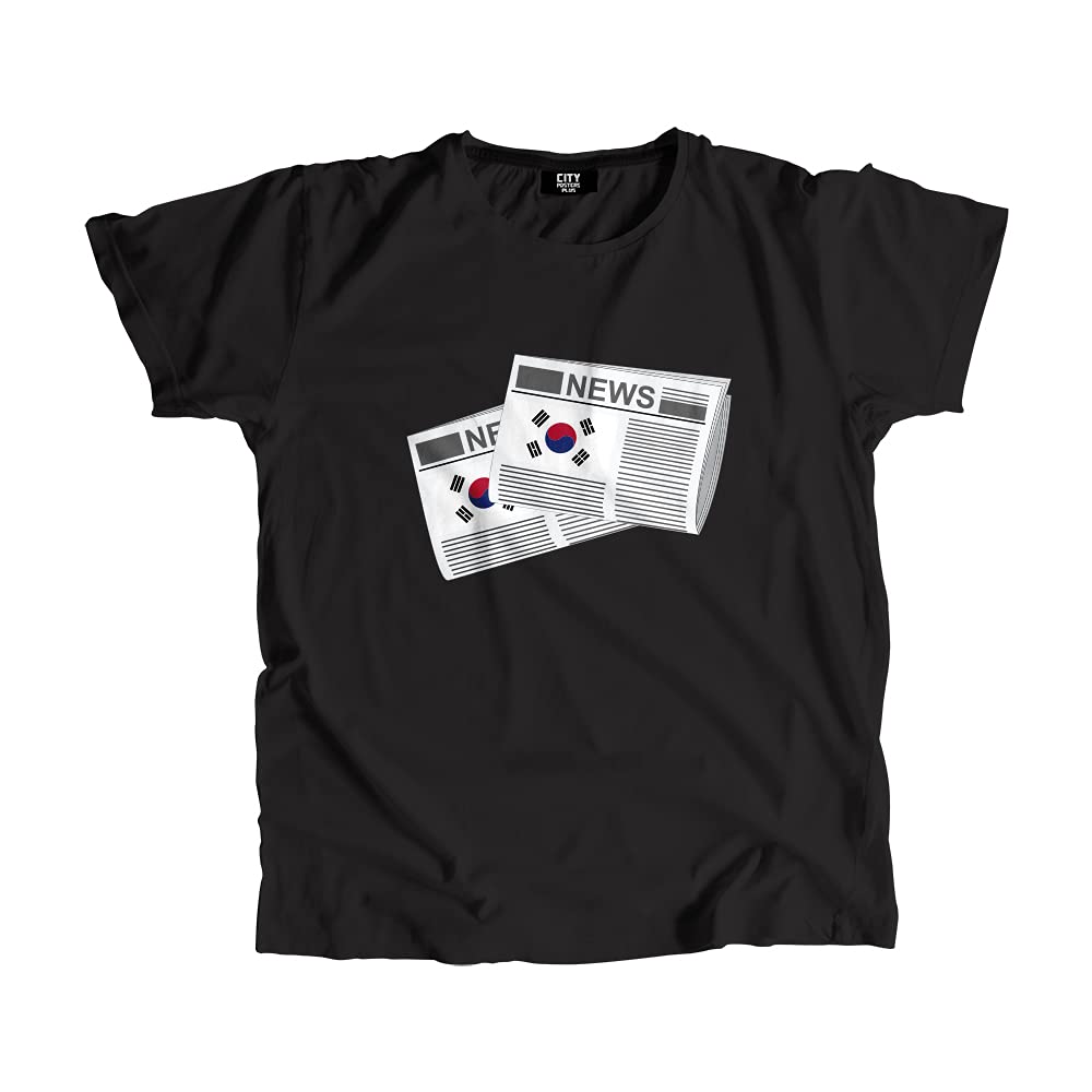CITY POSTERS PLUSKorea, South Newspapers Unisex T-Shirt