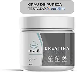 Creatina 100% Pura - Monohidratada, Laudo de Pureza Disponível - 300g - Livre de Metais Pesados