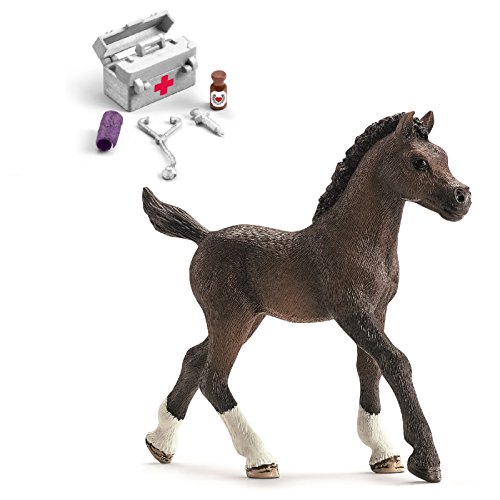 Preisvergleich Produktbild Horseclub Schleich 13762 Araber Fohlen + 42364 Stallapotheke