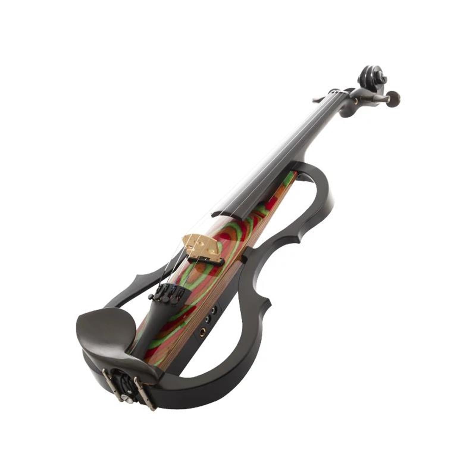 Kit Intermedio A 4 Corde Violino Elettrico 4/4 Con Archetto E Custodia