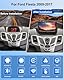 NHOPEEW 2+64G 9 Zoll Android Radio für Ford Fiesta 2009-2017 - Wireless CarPlay & Android Auto GPS Navigation, Lenkradsteuerung, FM RDS, Split-Screen + Rückfahrkamera