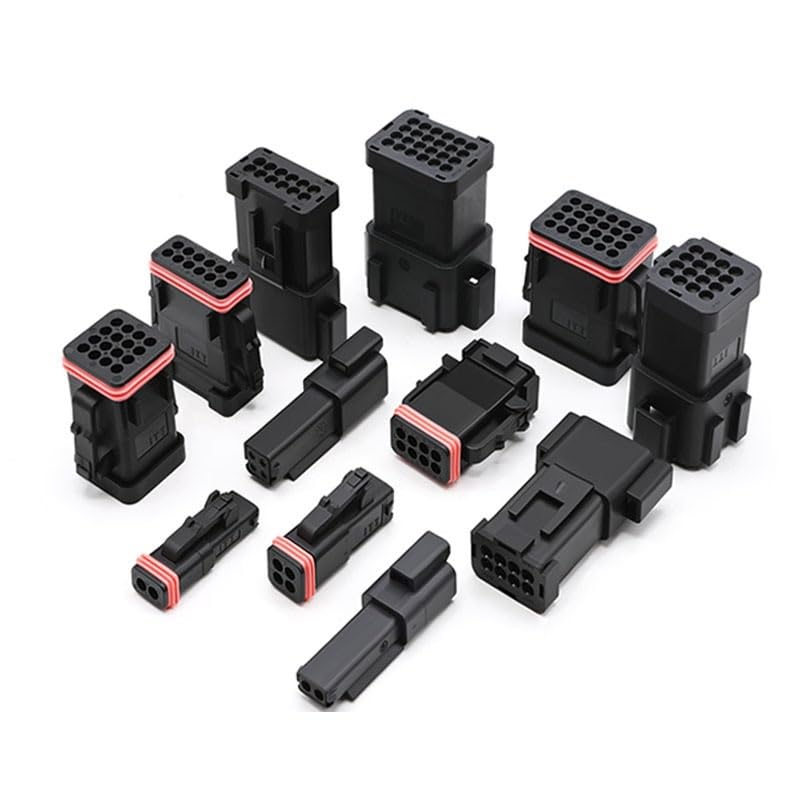 1Pcs Automotive Waterproof 132015-0072 Male and Female Connector 132015-0074 2P 4P 8P 12P 16P 24P 132015-0070 0075 0073(24-Hole Male Termina)