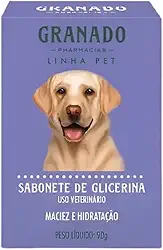 Sabonete Pet Glicerina 90g Cães Gatos Vegano Pele Sensível Limpeza Base Vegetal