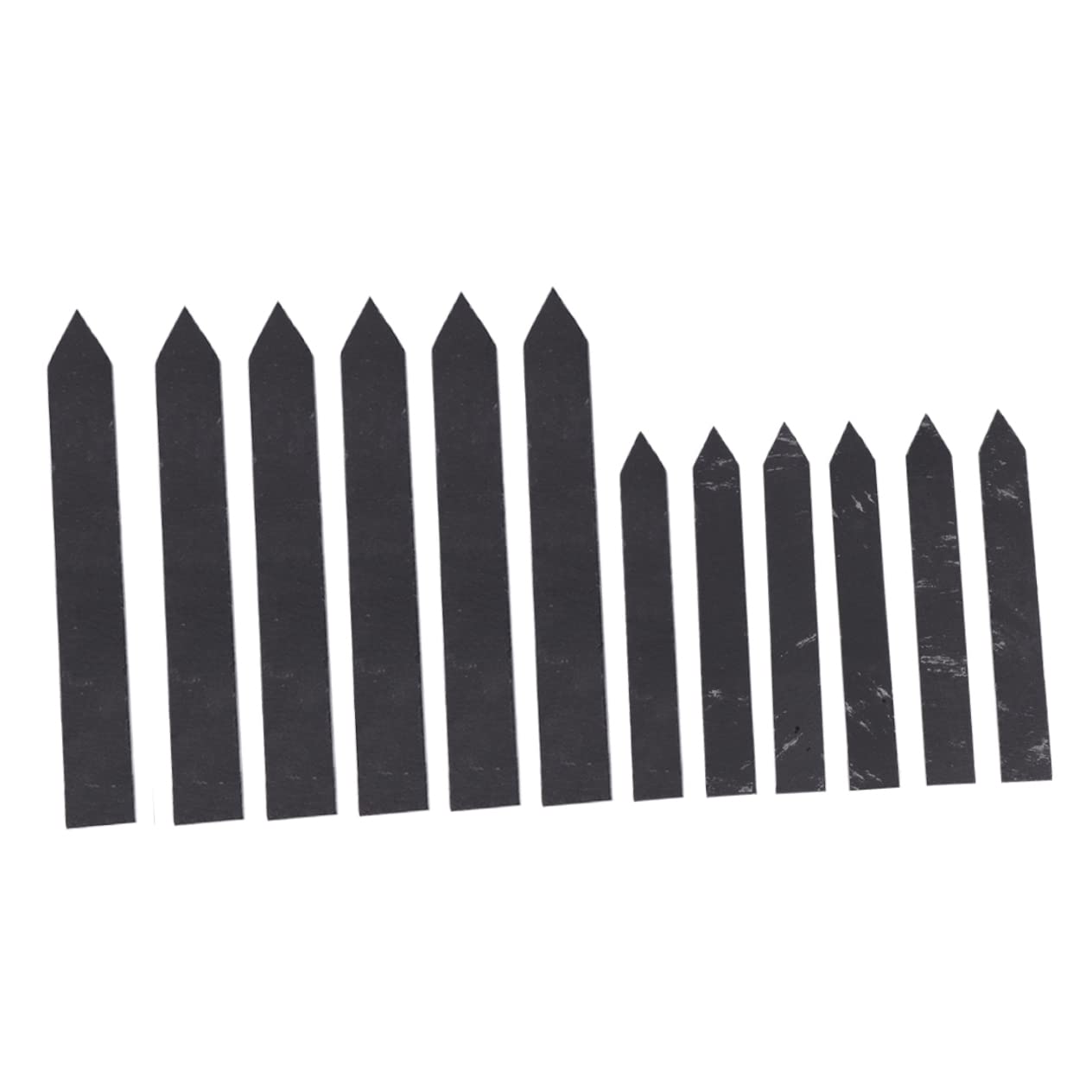 POPETPOP Étiquettes pour Plantes en Ardoise 12 Pcs Marqueurs de Jardin Résistants et Pratiques pour Fleurs Légumes