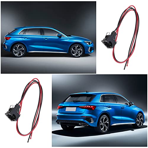 Create idea 2 Pin Auto Kabelbaum Stecker Crimpkontakt 037906240 Kompatibel mit VW Kompatibel mit Skoda Kompatibel mit Seat 2 stück