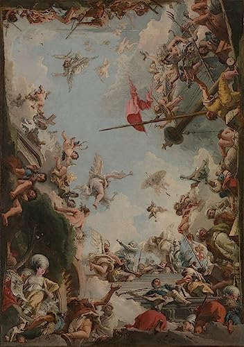 Lienzo decorativo para pared del dormitorio: pintura vintage de 60x90cm para un ambiente elegante