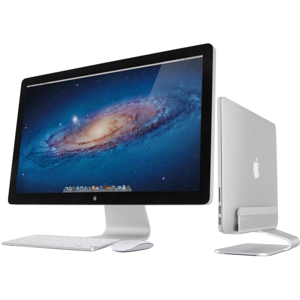 Rain Design, mTower, supporto verticale per laptop (brevettato) argento Argento