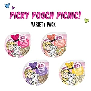 Weruva Greatest Fido Good friend Enjoyable Measurement Meals for Canines, Choosy Pooch Picnic Selection Pack, 2.75oz Cup, Pack of 8